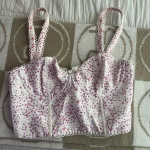 WHITEFOX Butterfly Corset Top